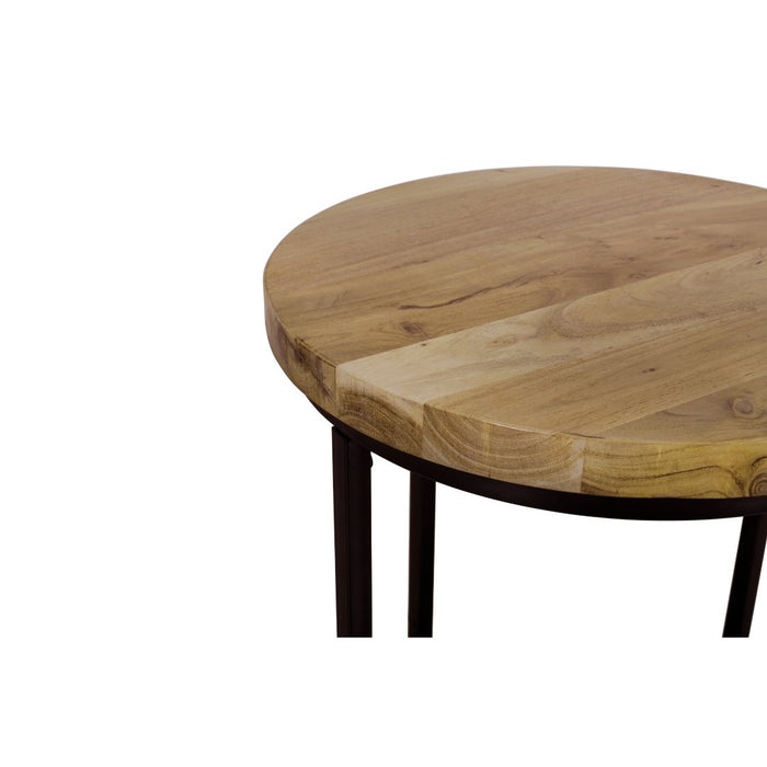 Ames Round End Table