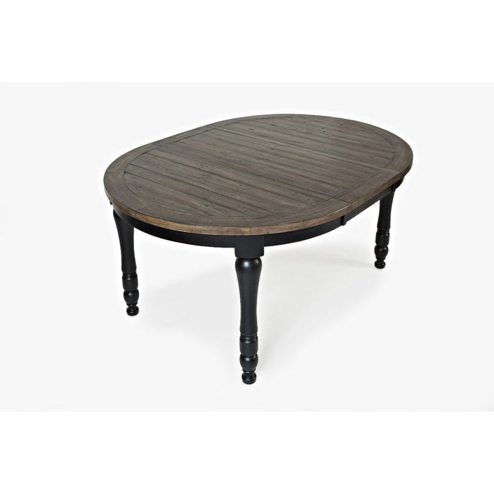 Madison County Round to Oval Dining Table