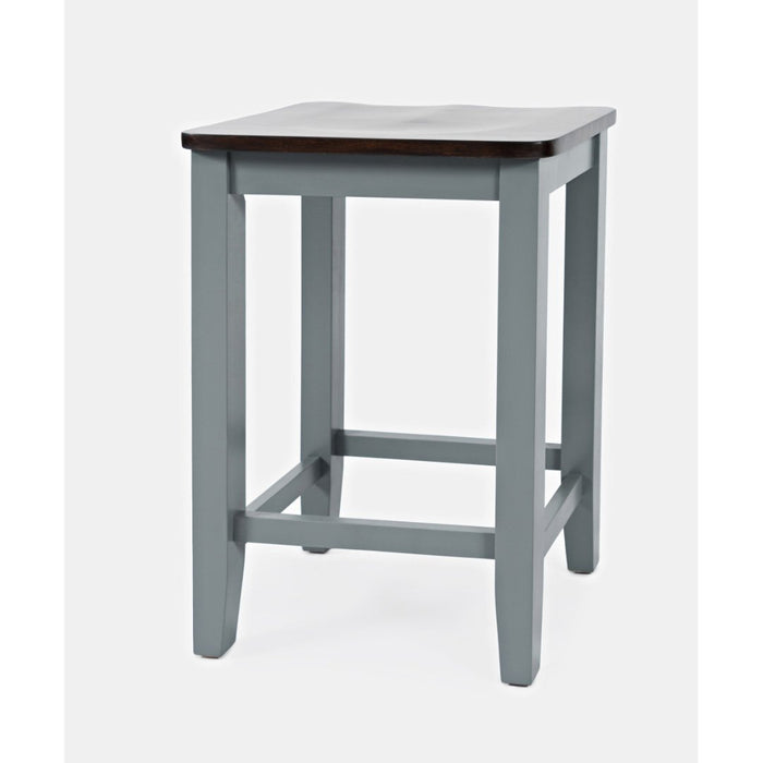 Asbury Park Backless Saddle Counter Stool