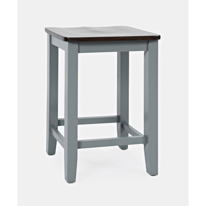 Asbury Park Backless Saddle Counter Stool