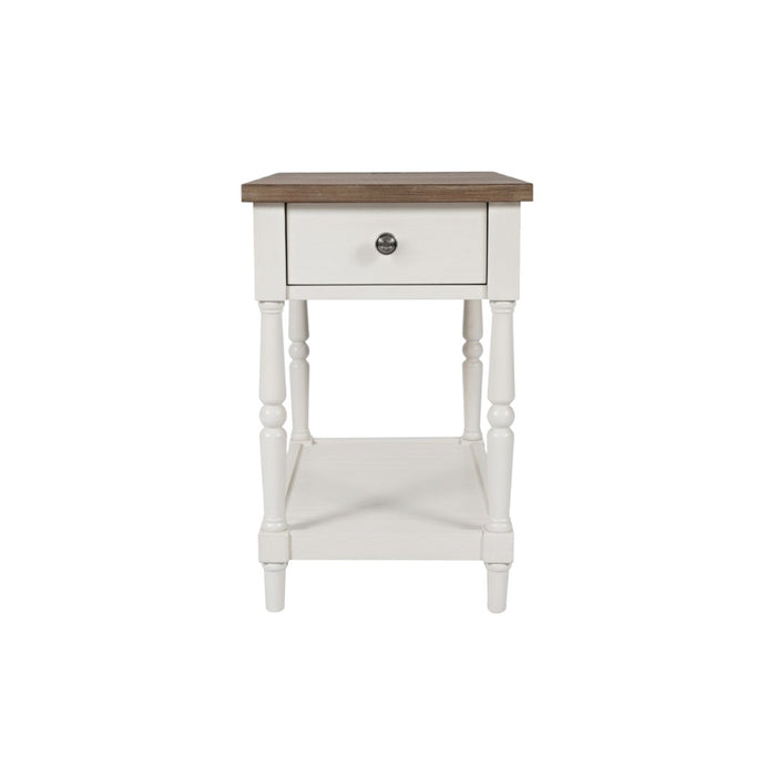 Grafton Farms Power Chairside Table