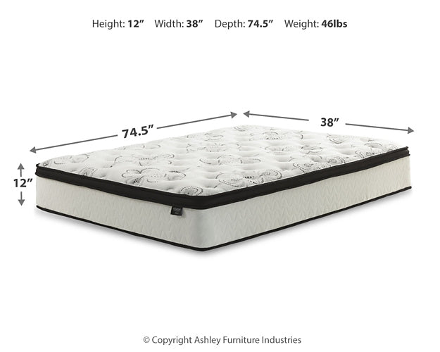 Chime 12 Inch Hybrid  Mattress