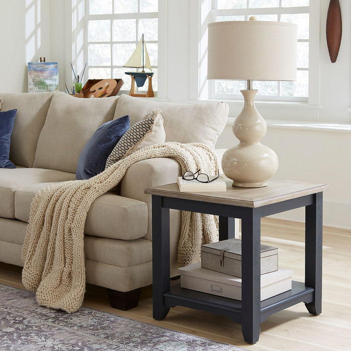 Summerville - End Table- Navy