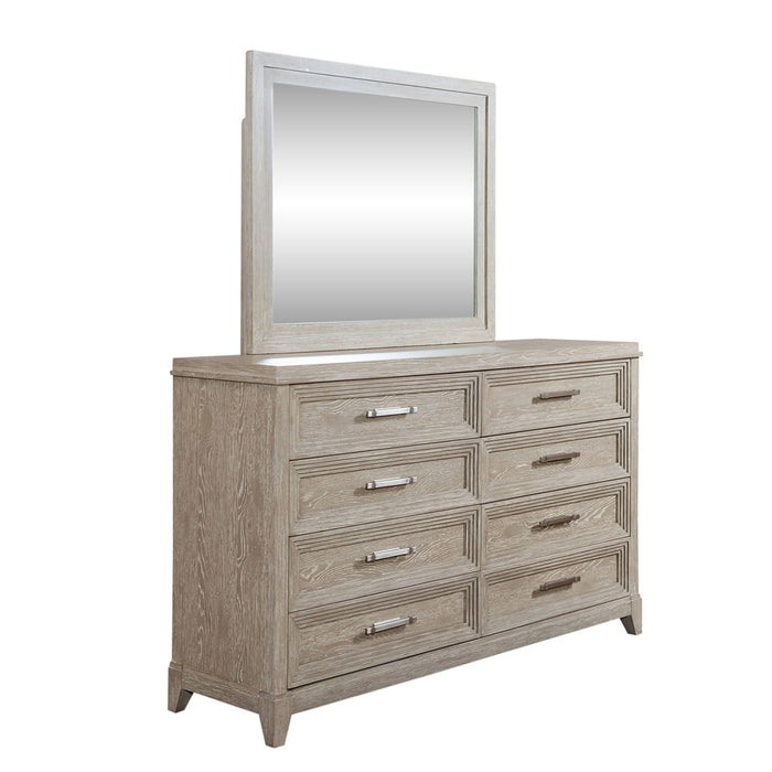 Belmar - King California Upholstered Bed, Dresser & Mirror, Night Stand