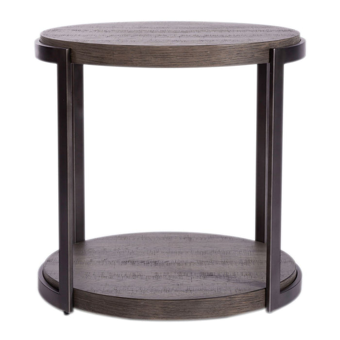 Modern View - Round End Table