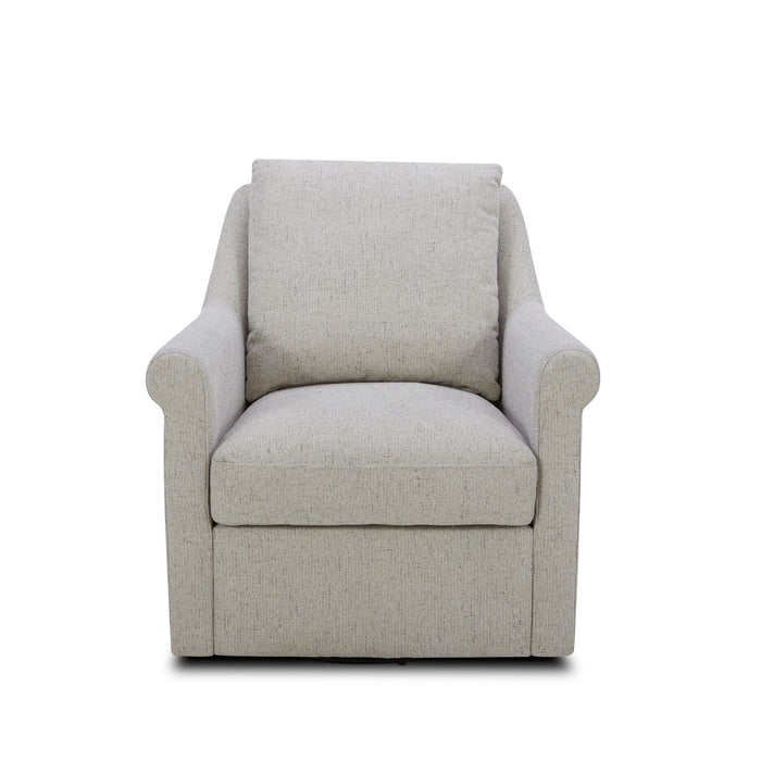 Landcaster - Upholstered Accent Chair - Pebble