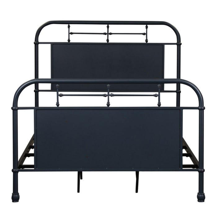 Vintage Series - Full Metal Bed - Navy