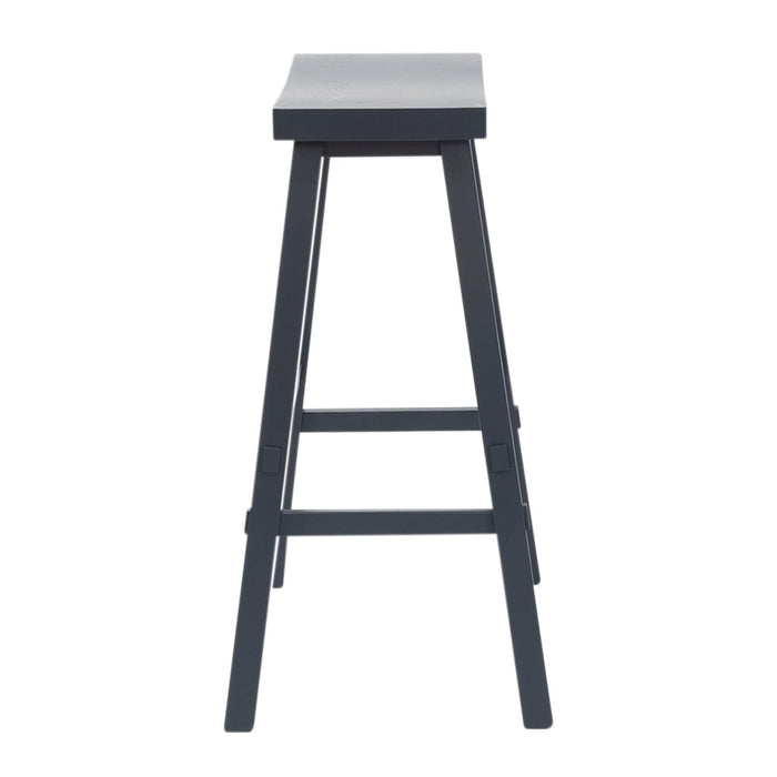 Creations - 30 Inch Sawhorse Stool- Navy