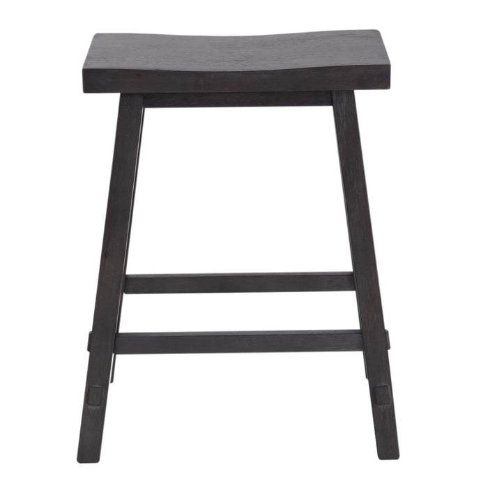 Creations - 24 Inch Sawhorse Counter Stool - Slate