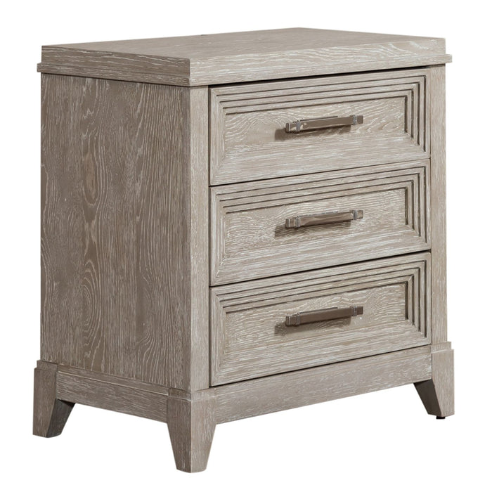 Belmar - King Panel Bed, Dresser & Mirror, Chest, Night Stand