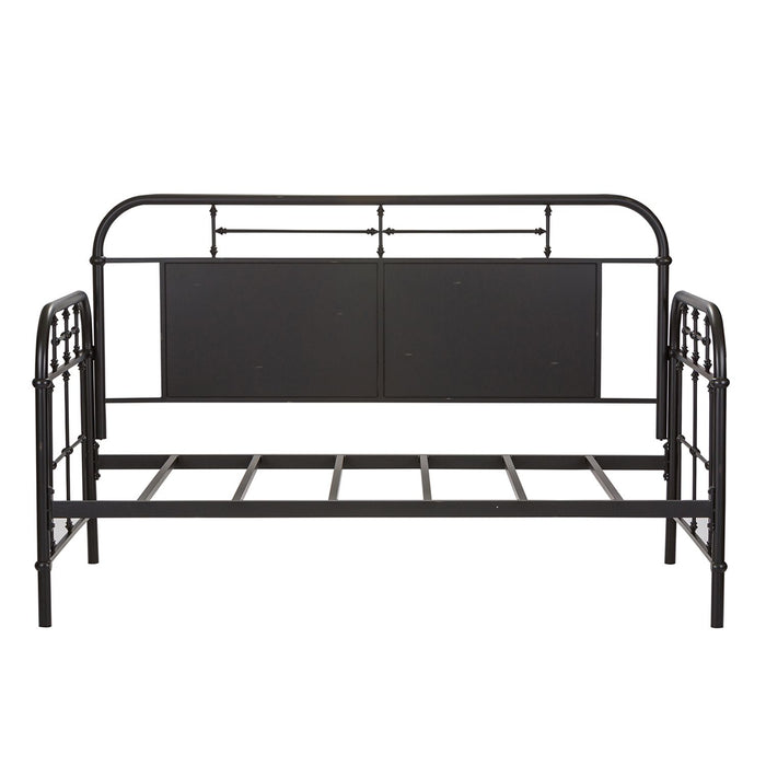 Vintage Series - Twin Metal Day Bed - Black