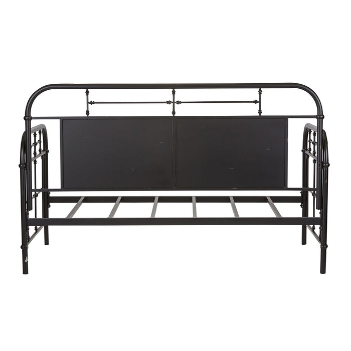 Vintage Series - Twin Metal Day Bed - Black