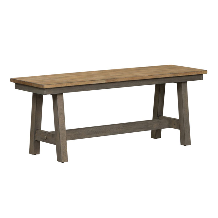 Lindsey Farm - 6 Piece Trestle Table Set