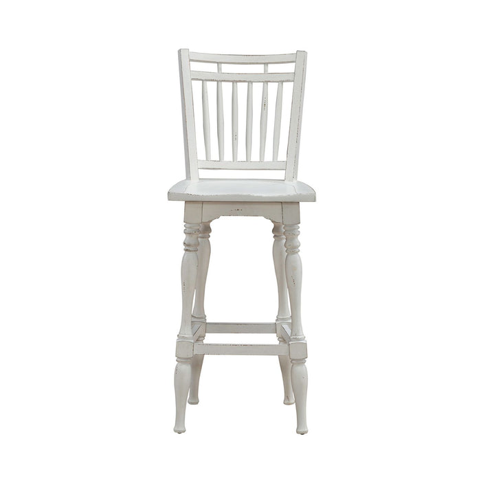 Magnolia Manor - Spindle Back Swivel Bar Stool