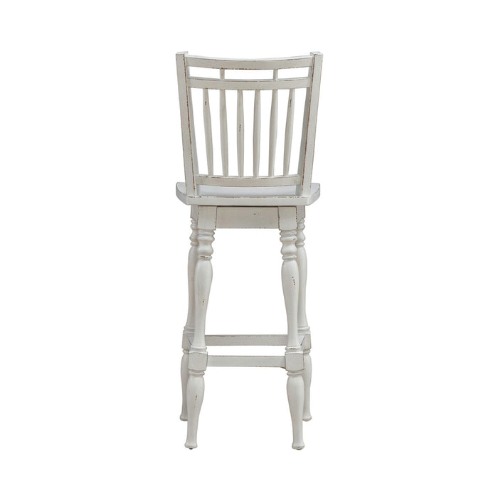 Magnolia Manor - Spindle Back Swivel Bar Stool