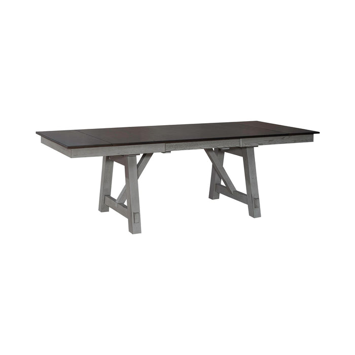 Newport - 6 Piece Trestle Table Set