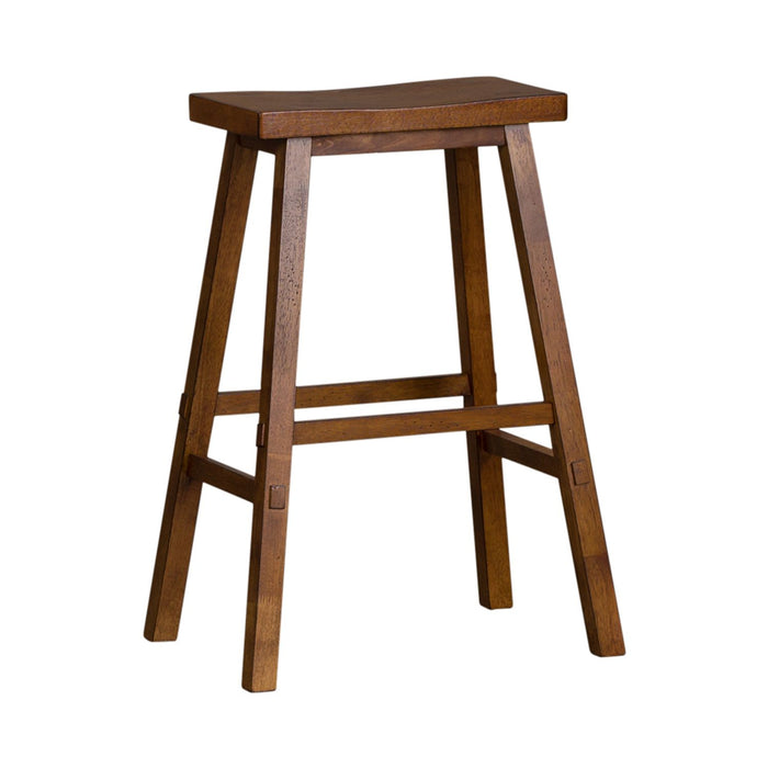 Creations - 30 Inch Sawhorse Stool - Tobacco (RTA)