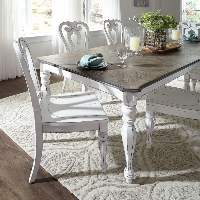 Magnolia Manor - Opt 5 Piece Rectangular Table Set