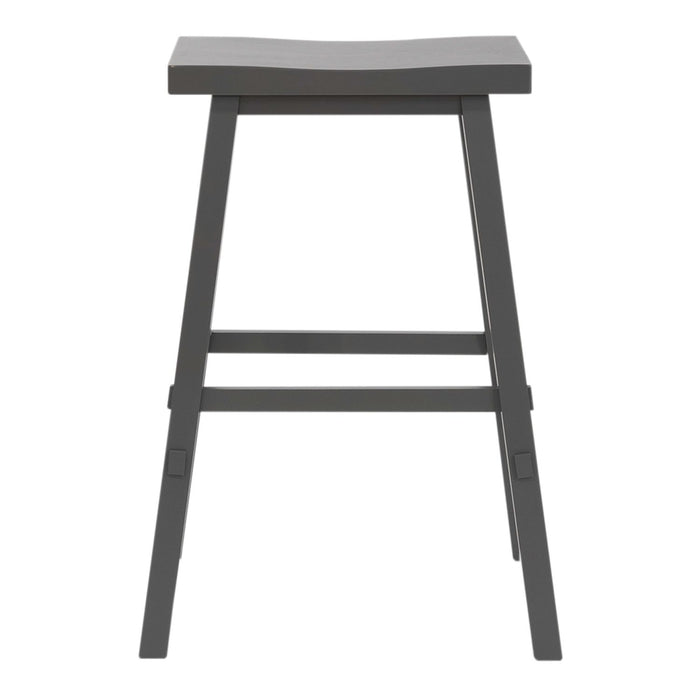 Creations - 30 Inch Sawhorse Stool- Gray