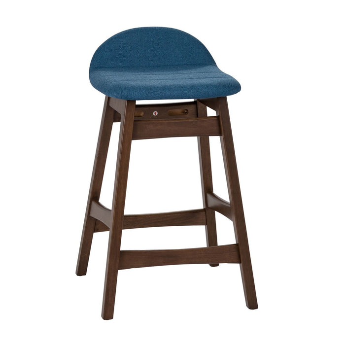 Space Savers - 24 Inch Counter Chair - Blue (RTA)