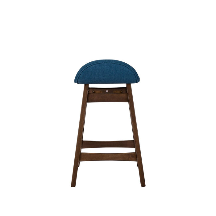 Space Savers - 24 Inch Counter Chair - Blue (RTA)