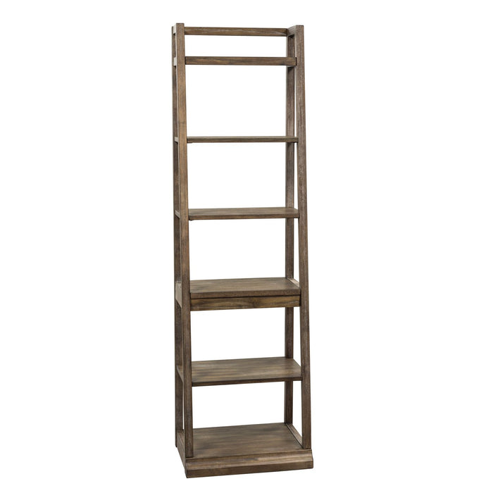 Stone Brook - Leaning Bookcase