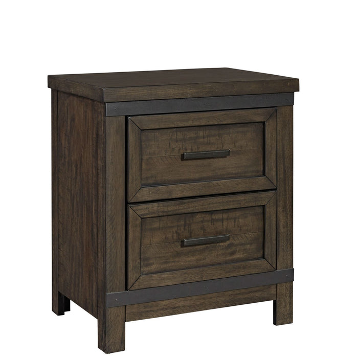 Thornwood Hills - 2 Drawer Night Stand