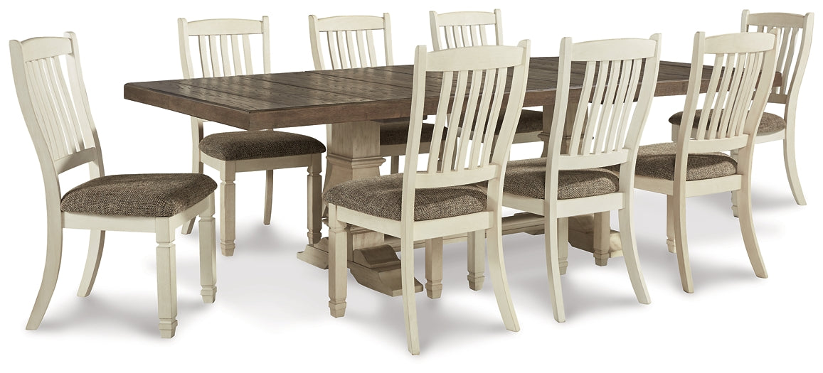 Bolanburg Dining Table and 8 Chairs