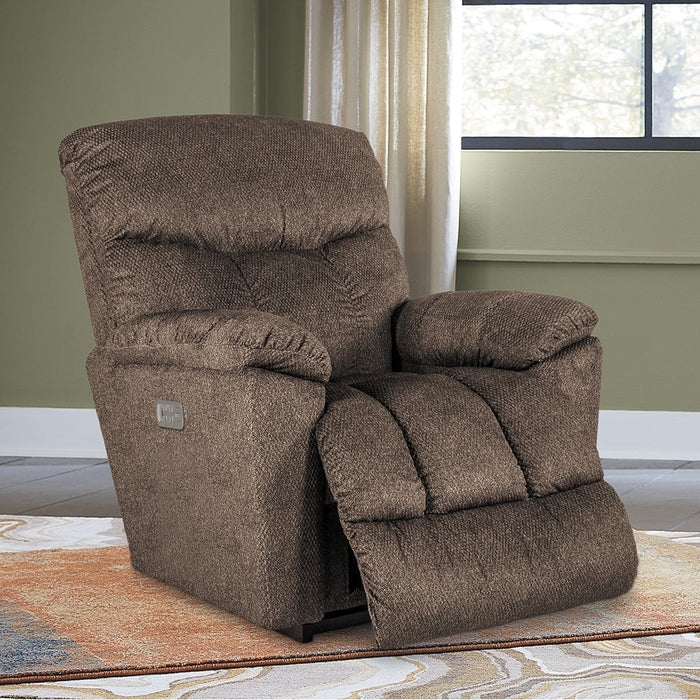 Morrison Power Rocking Recliner w/ Headrest & Lumbar