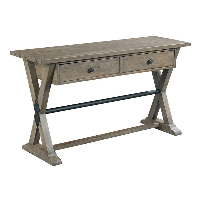 Reclamation Place Trestle Sofa Table