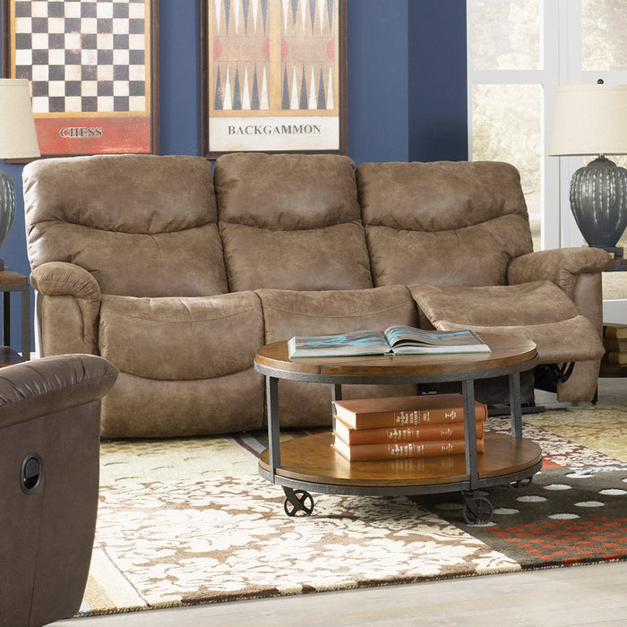 James Power Reclining Sofa w/ Headrest