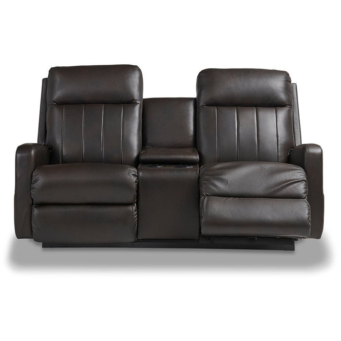 Finley Power Wall Reclining Loveseat w/ Console Headrest & Lumbar