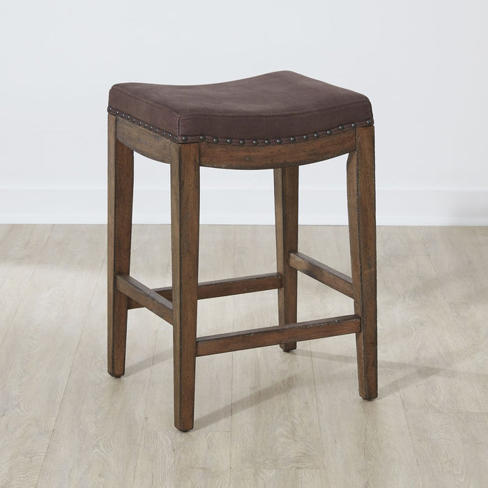 Aspen Skies - Uph Console Stool