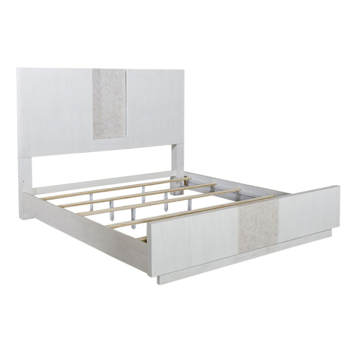 Mirage - King California Panel Bed, Dresser & Mirror