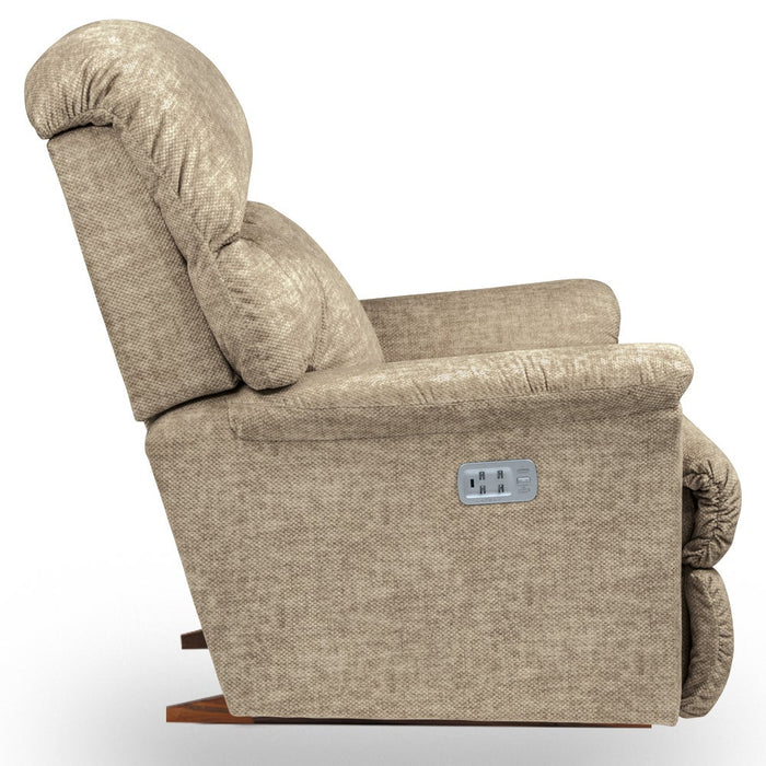 Reed Power Rocking Recliner w/ Headrest & Lumbar