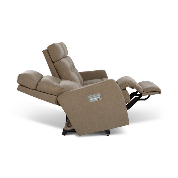 Lennon Power Wall Reclining Sofa w/ Headrest & Lumbar