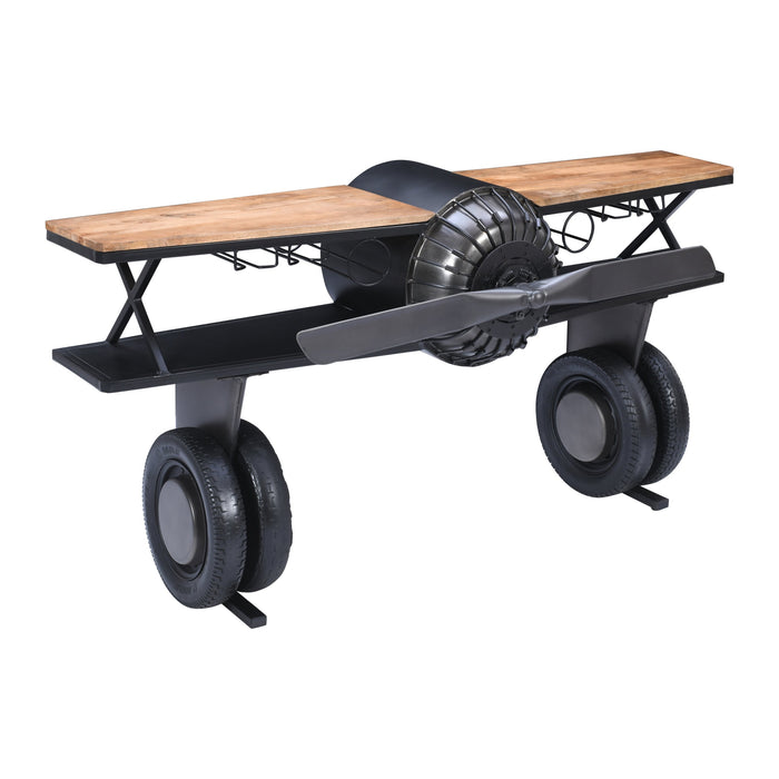 Maverick Vintage Bi-Plane Console Bar